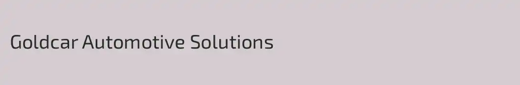 Goldcar Automotive Solutions